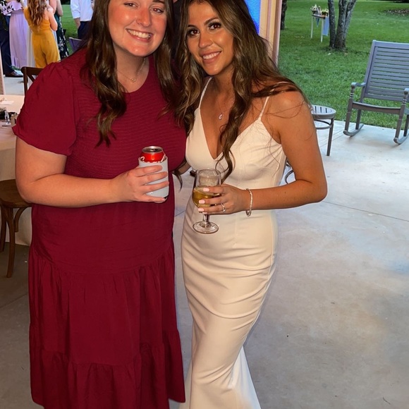 Revolve Bambina Gown in Ivory - Picture 3 of 3